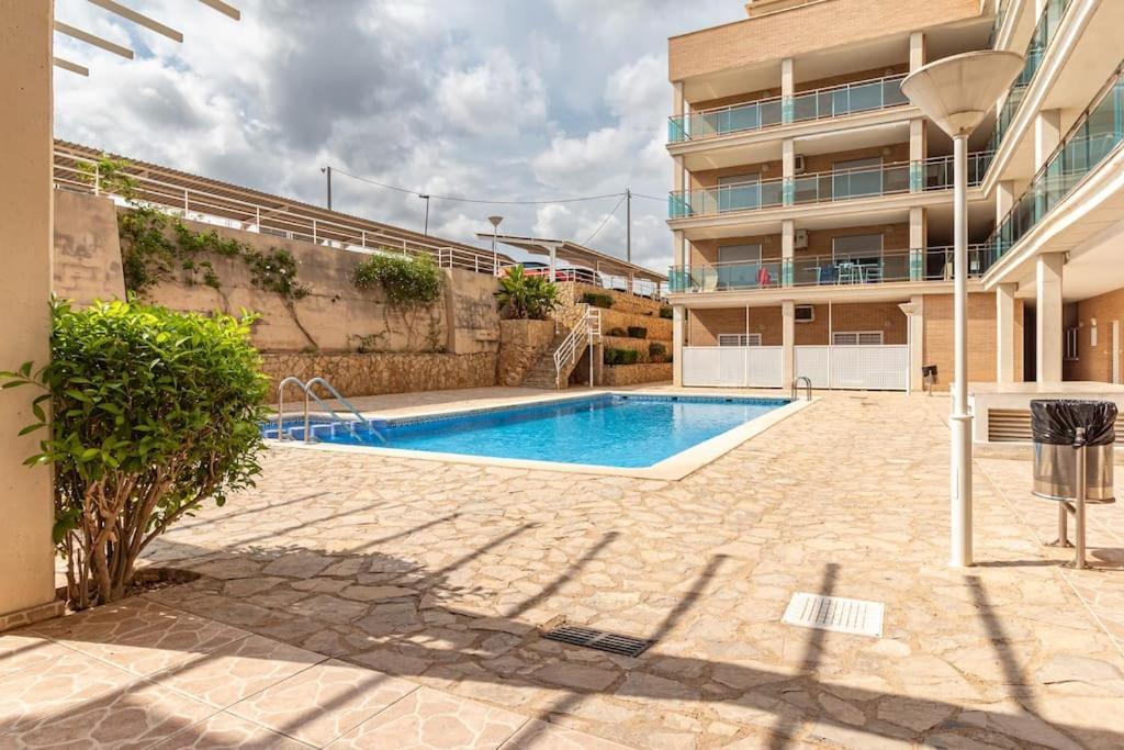 Atico Con Terraza Y Piscina Apartment Peniscola Bagian luar foto